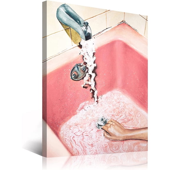 Boho Funny Bathroom Wall Art, Cute Butts Collage Bathroom Signs Decor Wall Art, Canvas Wall Art Funny Bathroom Art Prints Poster Ready To Hang for Bathroom, Bedroom, Kitchen | 12" x 16"