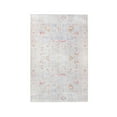 thumbnail image 1 of Boho Geometric Distressed Indoor Area Rug, Dijon Yellow, 5' 7" x 8' 9", 1 of 6