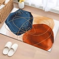 thumbnail image 1 of Boho Geometric Entryway Rug 2'x3'&nbsp; Non Slip Front Door Mats, Farmhouse Abstract Retro Stripes Motifs Entrance Rugs Indoor Outdoor Carpet, Washable Floor Mats Small Area Rug for Bedroom Kitchen, 1 of 8