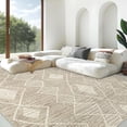 Well Woven Dulcet Bingo Red Geometric Area Rug 2'7"x3'11" - Stain Resistant Polypropylene For Living Room