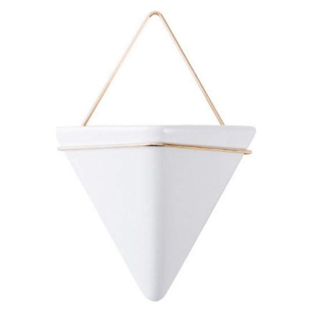 Boho Hanging Planter,Acrylic Plant Hanger with Plastic Pots,Modern Mid ...