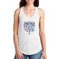 thumbnail image 1 of Boho Hanukkah I Racerback Tank Women -Grace Popp Designs, Female Small, 1 of 4
