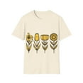 thumbnail image 1 of Boho Happiness Shirt with Smiling Yellow Flowers - Choose from Three Colors, 1 of 8