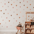 thumbnail image 1 of Wall Palz Boho Hearts Vinyl Wall Decals Peel and Stick Room Decorations, 1 of 9