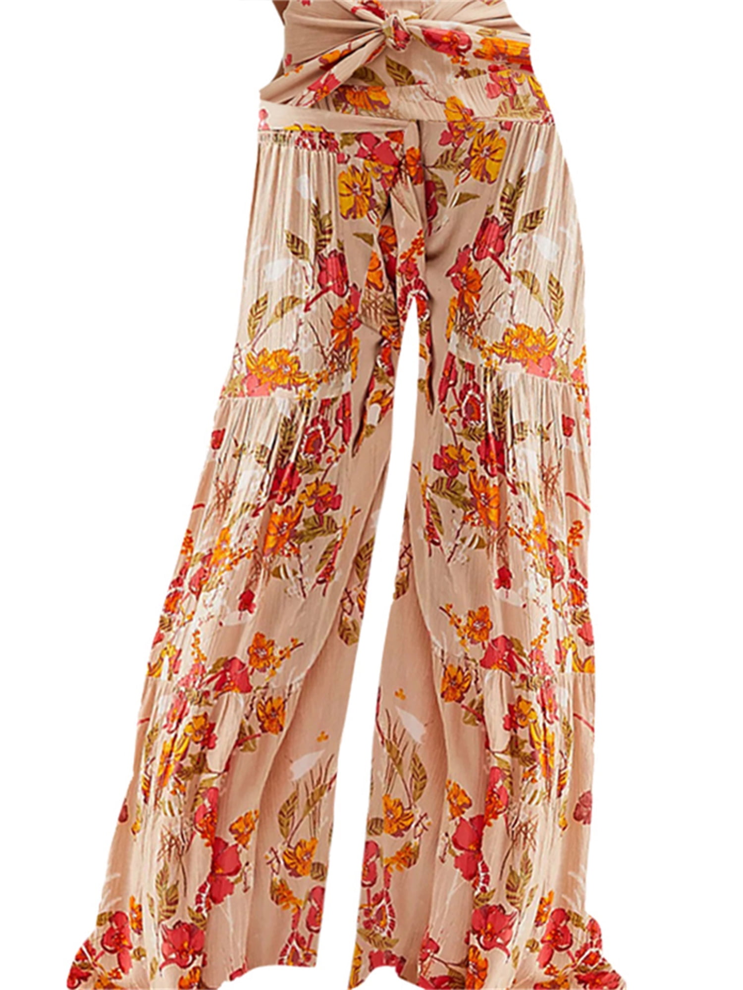 Buy Beige Trousers & Pants for Women by MAUKA Online | Ajio.com
