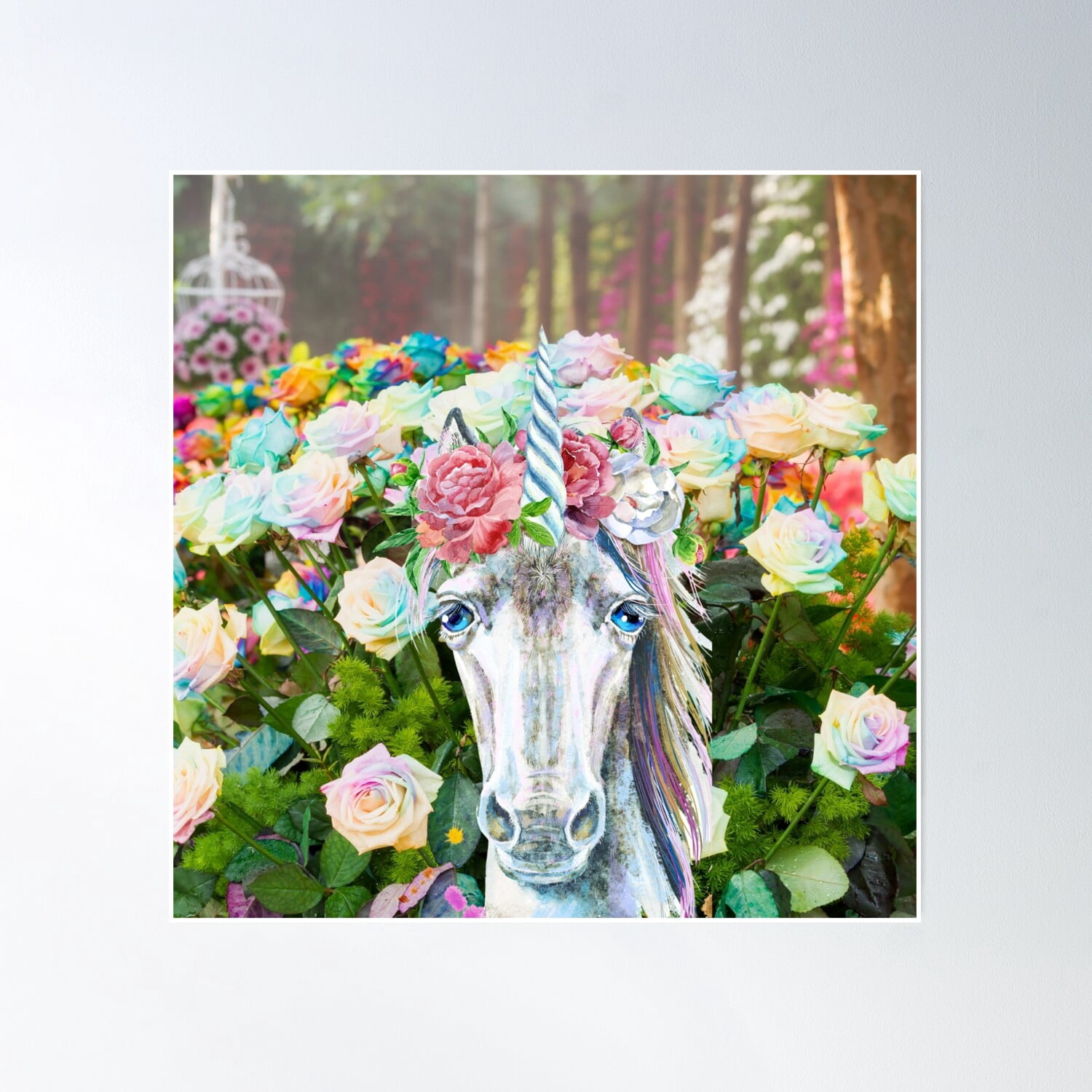 Boho Hippie Unicorn Floral Aesthetic / Beautiful Floral Bohemian ...
