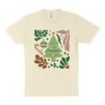 thumbnail image 1 of Boho Holiday Collage Shirt Unisex Small Natural, 1 of 5