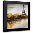 thumbnail image 1 of Boho Hue Studio 12x14 Black Modern Framed Museum Art Print Titled - Paris 1, 1 of 5