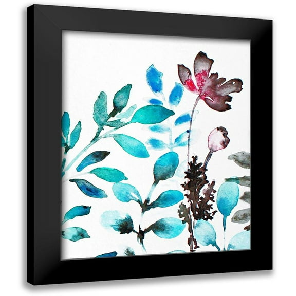 Boho Hue Studio 12x14 Black Modern Framed Museum Art Print Titled - Sublime Simplicity 1