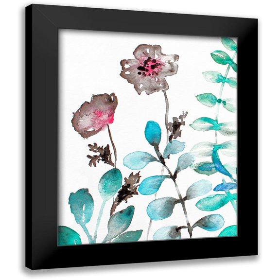 Boho Hue Studio 12x14 Black Modern Framed Museum Art Print Titled - Sublime Simplicity 2