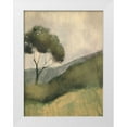 thumbnail image 1 of Boho Hue Studio 12x14 White Modern Wood Framed Museum Art Print Titled - Downhill Foliage 1, 1 of 4