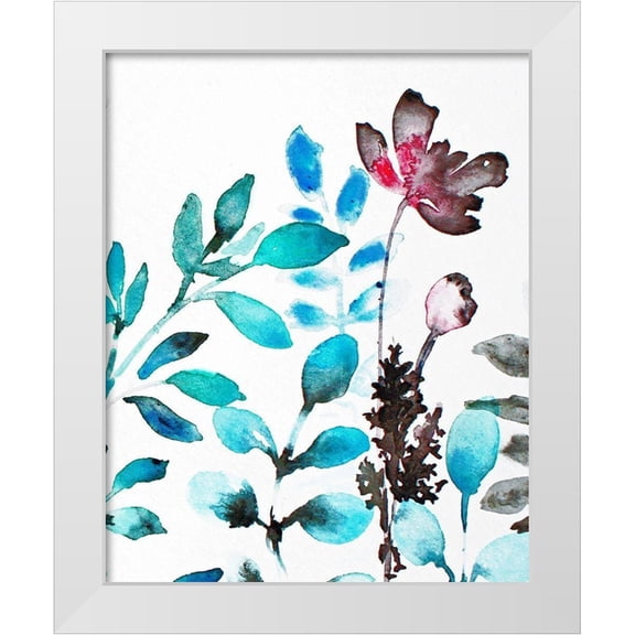 Boho Hue Studio 12x14 White Modern Wood Framed Museum Art Print Titled - Sublime Simplicity 1