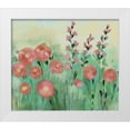 thumbnail image 1 of Boho Hue Studio 13x12 White Modern Wood Framed Museum Art Print Titled - Floral Field, 1 of 4