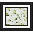 thumbnail image 1 of Boho Hue Studio 17x15 Black Ornate Wood Framed with Double Matting Museum Art Print Titled - Green Branches, 1 of 4
