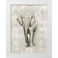 thumbnail image 1 of Boho Hue Studio 19x24 White Modern Wood Framed Museum Art Print Titled - Wild Strong 4, 1 of 4