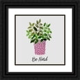 thumbnail image 1 of Boho Hue Studio 20x20 Black Ornate Wood Framed with Double Matting Museum Art Print Titled - Nurtured Home 3, 1 of 4