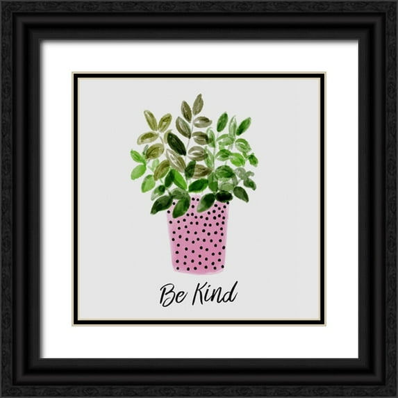 Boho Hue Studio 20x20 Black Ornate Wood Framed with Double Matting Museum Art Print Titled - Nurtured Home 3