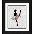 thumbnail image 1 of Boho Hue Studio 26x32 Black Ornate Wood Framed with Double Matting Museum Art Print Titled - Ballerina Two, 1 of 4