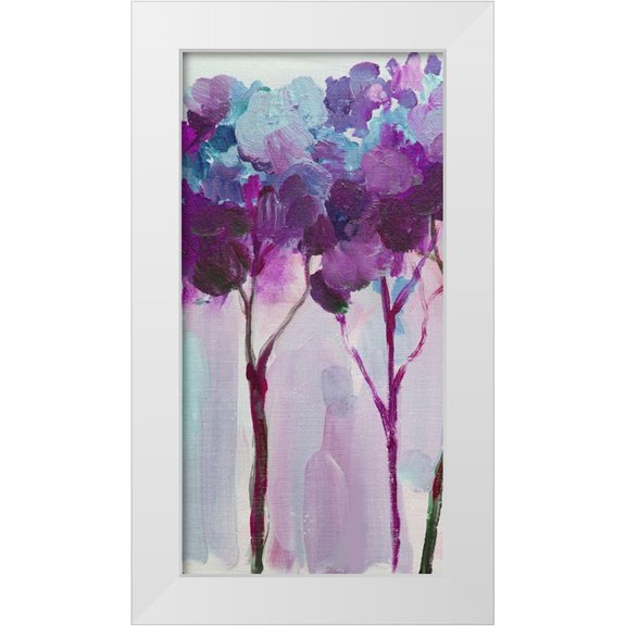 Boho Hue Studio 9x14 White Modern Wood Framed Museum Art Print Titled - Tree 4