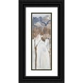 thumbnail image 1 of Boho Hue Studio 9x18 Black Ornate Wood Framed with Double Matting Museum Art Print Titled - Woodland Forest 1, 1 of 4