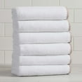 thumbnail image 1 of Boho-Inspired Border Quick-Dry Cotton 6 Pack Hand Towel Set, 1 of 6