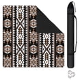 thumbnail image 1 of Boho Inspired Large Non-Skid Rubber Pad for Game Tables 31.5 Inch Square Mahjong Playing Mat with Quiet Design for Tiles Cards and Family Entertainment, 1 of 7