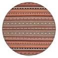 thumbnail image 1 of Boho Inspired Round Table Cover, Delightful Floral Arrangement with Elastic Trim, Fits 52 54 56 Inch Diameter Tables Securely, 1 of 7