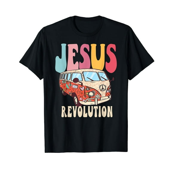 Boho Jesus Revolution, Christian Faith Based Jesus Costume T-Shirt