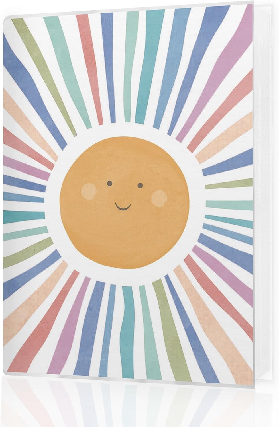 Boho Kids Photo Album 4x6, Boho Abstract Sunshine Small Photo Album ...