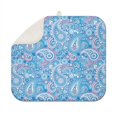 thumbnail image 1 of Boho Kitchen Dish Drying Mat 16x18 Inch Soft Microfiber Absorbent Washable Reusable Dish Drainer Pad for Kitchen and Cafe, 1 of 7