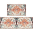 thumbnail image 1 of Boho Kitchen Mat Set of 2 Non Slip Thick Kitchen Rugs and Mats for Floor Comfort Standing Mats for Kitchen, Sink, Laundry, 17"x47"+17"x28", 1 of 6