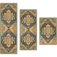thumbnail image 1 of Boho Kitchen Mats for Floor 3 Piece Set,Runner Farmhouse Rubber Kitchen Mats for Floor Non Slip Machine Washable,Bohemian Kitchen mats,Thin Boho Kitchen Rug,tapetes para cocina, 1 of 6