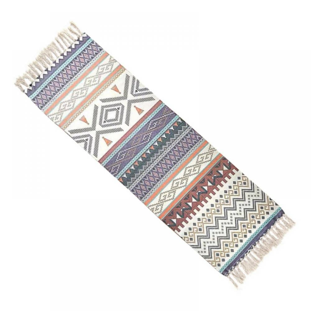 Boho Kitchen Rug Hallways Carpet for Laundry Living Room Feet Rugs for ...