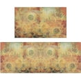 thumbnail image 1 of Boho Kitchen Rug Kitchen Floor Mats for in Front of Sink, Anti Fatigue Floor Mat for Kitchen, Padded Kitchen Mats for Standing and Boho Kitchen Matt for Standing for Kitchen Decor 17"X30"+17"X47", 1 of 6