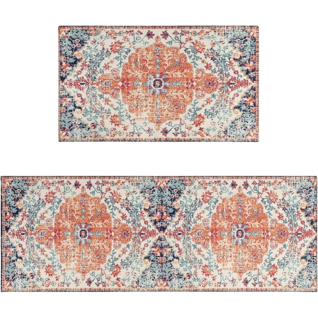 Boho Kitchen Mat Set
