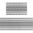 thumbnail image 1 of Boho Kitchen Rug Mat Set of 2 Piece Black and White Kitchen Rugs Farmhouse Style Washable Kitchen Floor Mats Non Slip Boho Runner Rug Decor, 1 of 6