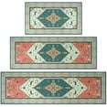 thumbnail image 1 of Boho Kitchen Rug Sets 3 Piece with Runner Non Slip Kitchen Rugs and Mats Washable Kitchen Mats for Floor Thick Kitchen Floor Mat Carpet Runner Rugs, 1 of 6