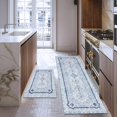 thumbnail image 1 of Boho Kitchen Rugs Set 2 Piece Farmhouse Kitchen Rugs and Mats Non Skid Washable Anti Fatigue Floor Comfort Mats Kitchen Mats for Floor Cushioned Standing Mat, 17'''' x 47'''' + 17'''' x 30'''', 1 of 6