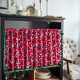 thumbnail image 1 of Boho Kitchen Valances for Windows, Farmhouse Tier and Valance Short Curtains for Bathroom, Living Room, Bedroom, 1 of 4