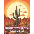 thumbnail image 1 of Boho Landscape Coloring Book for Adults: High Quality +100 Beautiful Designs (Paperback), 1 of 1