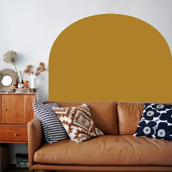 Boho Large Arch Wall Sticker,Boho Arch Wall Decals Decor,Minimalist Abstract Wall Decal Removable Wall Mural Sticker DIY Art Print Murals for Living Room Home Decoration