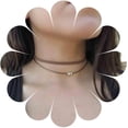 thumbnail image 1 of Boho Layered Leather Choker Necklace Brown Suede Choker Necklace Silver Beads Pendant Necklace Vintage Velvet Short Necklace Leather Cord Choker Necklace Jewelry for Women, 1 of 7