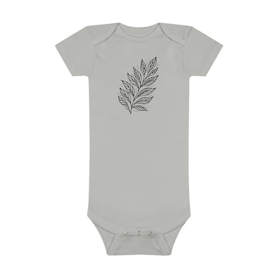 Boho Leaf Baby Onesie® - Adorable Design in 4 Color Options