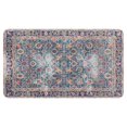 thumbnail image 1 of Boho Light Blue Carpet Door Mat 30 X 17 Inch Welcome Doormat Indoor Outdoor Entrance Floor Mat Non Slip Spring Summer Decor Rubber Mats, 1 of 6