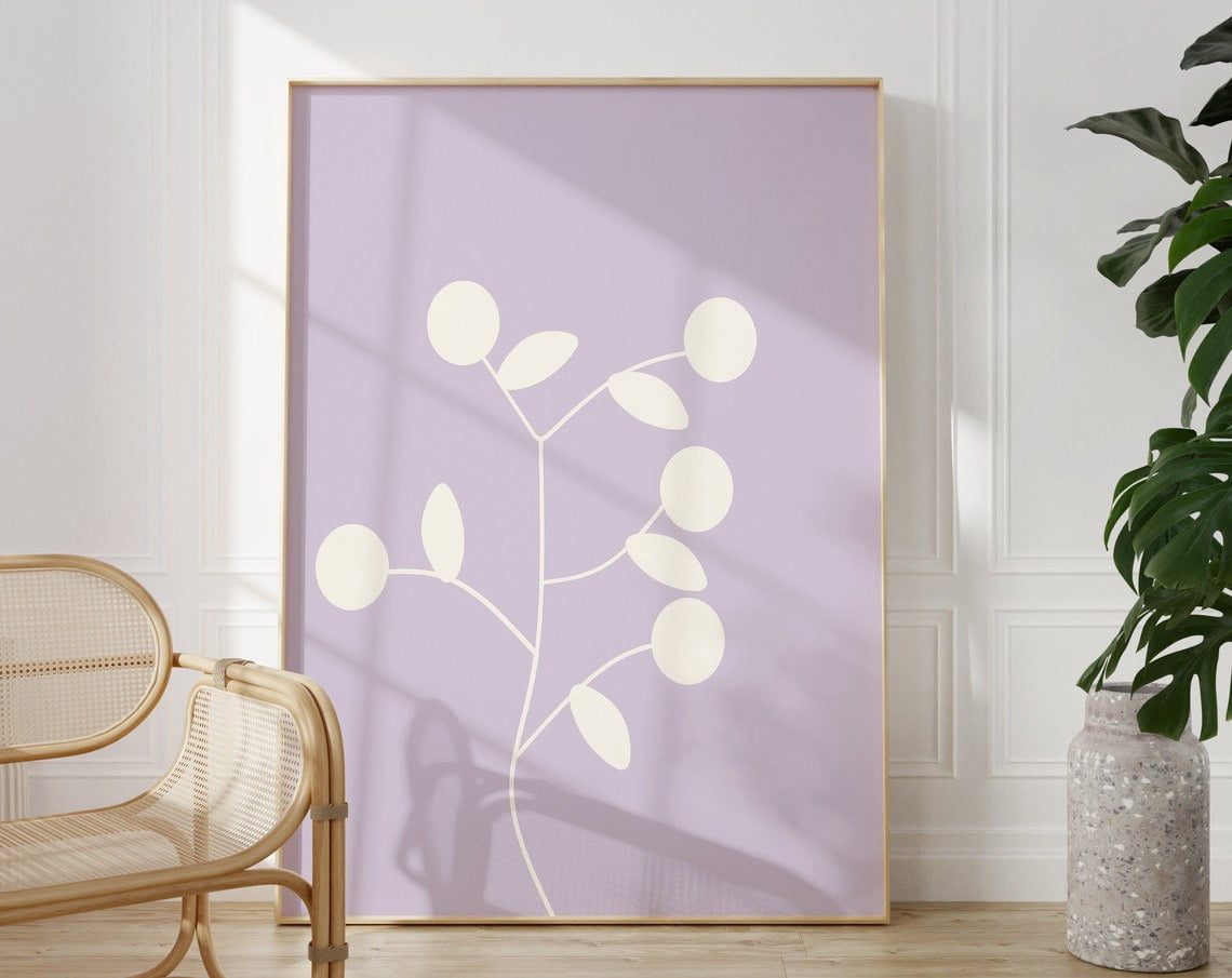 Lavender Boho Wall Decor