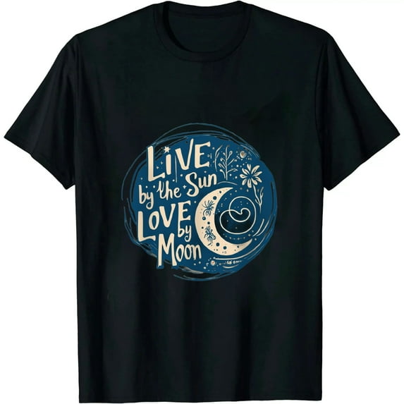Boho Live by the Sun Love by the Moon T-Shirt