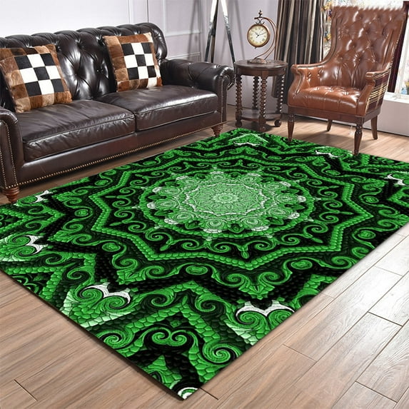Boho Living Room Carpet Bedroom Large Area Rug Bedside Anti-Slip Rugs Room Playing Mat Flo
