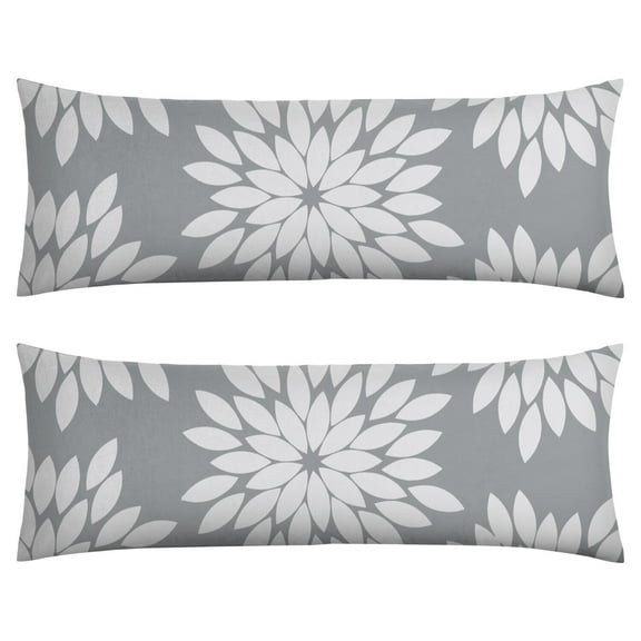 Boho Long Body Pillow Cover – Soft & Breathable Ethnic Fabric, Hidden Zipper, 20"x54", Stylish Abstract Tribal Print – Gift for Side Sleepers, Pregnancy, Home Decor