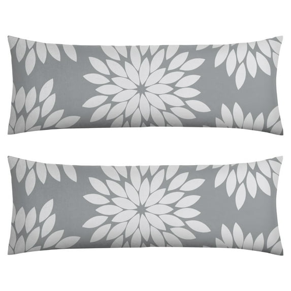 Boho Long Body Pillow Cover – Soft & Breathable Ethnic Fabric, Hidden Zipper, 20"x54", Stylish Abstract Tribal Print – Gift for Side Sleepers, Pregnancy, Home Decor