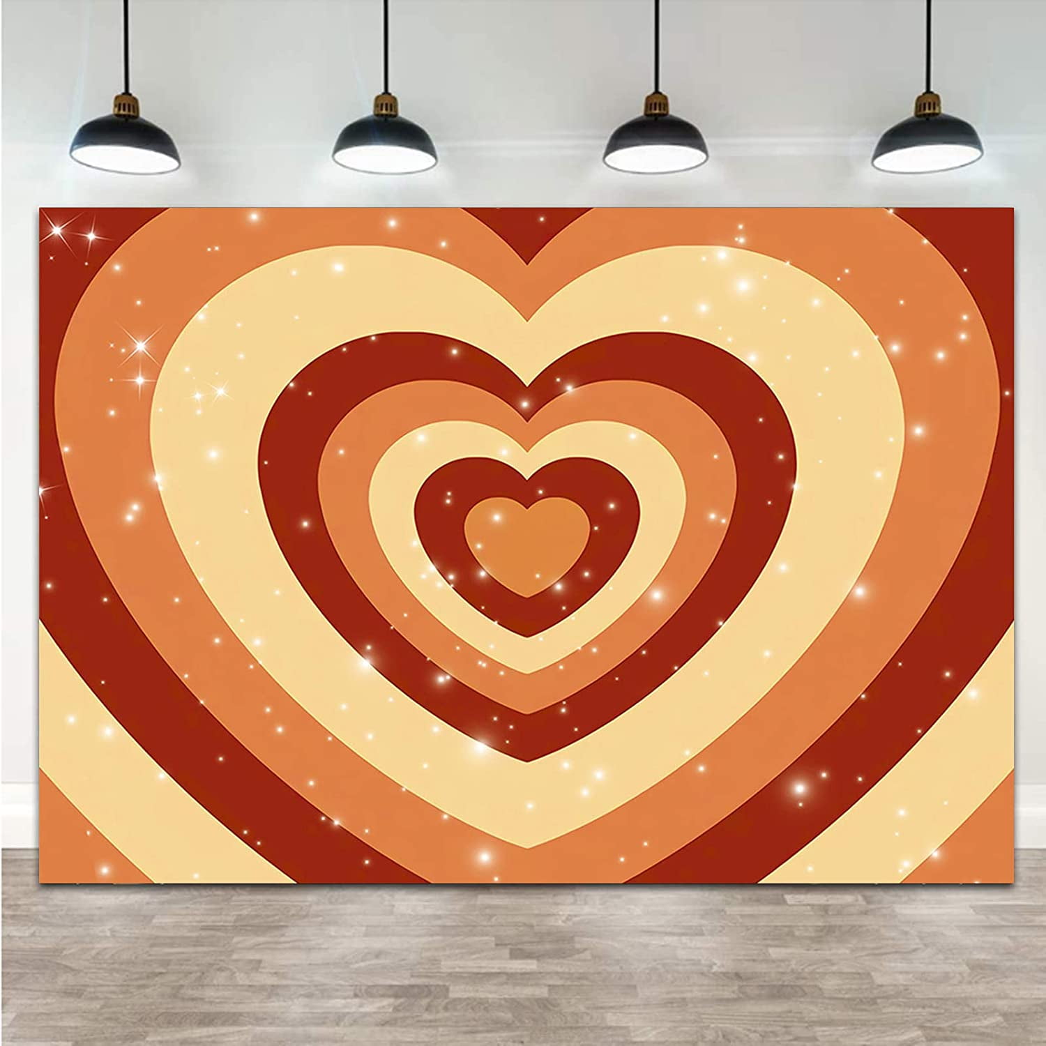 7x5ft Valentine's Day Backdrop Love Hearts Fireworks Red Glitter Photography Background Shiny Sparkling Bokeh Backdrop For Engagement Bridal Shower Wedding Party Decoration Banner Photo Studio 419660114943754240 - View #12